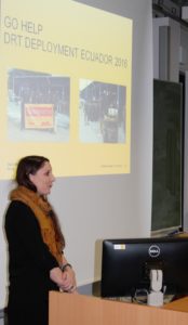 Yvonne Michel zum Katastrophenmanagementprogramm der Deutschen Post DHL.